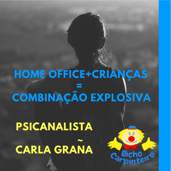 HOME OFFICE+CRIANÇAS=COMBINAÇÃO EXPLOSIVA