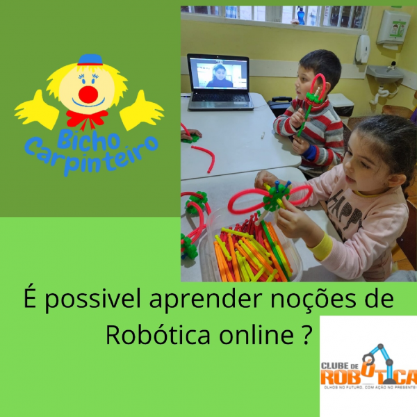 É POSSÍVEL APRENDER NOÇÕES DE ROBÓTICA ONLINE?